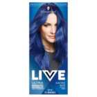 Schwarzkopf LIVE Ultra Brights Semi-Permanent Blue Hair Dye Electric Blue