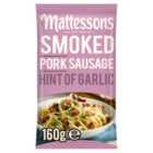 Mattessons Smoked Pork Sausage Garlic 160g