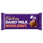 	Cadbury Dairy Milk Wholenut Chocolate Bar 120g