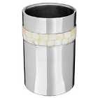 Mother of Pearl Wine Cooler - Stainless Steel