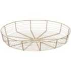Premier Housewares Wire Bread Basket - Cream