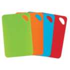 Multi-coloured Chopping Boards - Set of 4