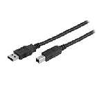 Vivanco USB A - B Cable Black