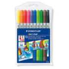 Staedtler Noris Pack of 10 Double-Ended Colour Pens