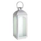 Premier Housewares Complements Large Lantern - White Wash