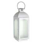Premier Housewares Complements Small Lantern - White Wash