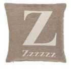 Premier Housewares 'zzzzzz' Cushion - Natural