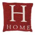 Premier Housewares 'Home' Cushion - Red