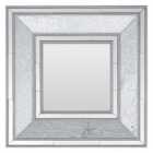 Premier Housewares Wilma Mosaic Wall Mirror - Silver