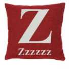 Premier Housewares 'zzzzzz' Cushion - Red