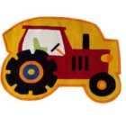 Premier Housewares 100% Cotton Tractor Rug