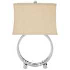 Premier Housewares Circlet Table Lamp w/Fabric Shade