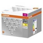 Osram 50W GU10 PAR16 LED Reflector Light Bulbs, Warm White - 10 Pack