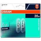 Osram 20W G4 Eco Halogen Pin Base Light Bulbs – 2 Pack