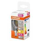 Osram Globe 40W Clear Glass Filament Dimmable SES Bulb - Warm White