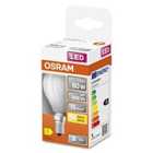Osram Globe 60W Frosted Filament Warm White SES Bulb