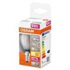 Osram 40W Frosted Globe Filament SES Bulb - Warm White