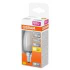 Osram Candle 40W LED Filament Frosted SES Bulb