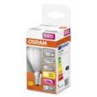 Osram Globe 60W Frosted Filament Warm White Dimmable SES Bulb