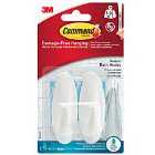 3M Command Medium Adhesive Hooks with Water Resistant Strips