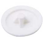 Select Hardware Push-In Caps White (20 Pack)