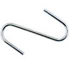 Select Hardware S Hooks Bright Zinc Plated 100mm (2 Pack)
