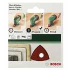 Bosch 6 Piece Mixed Grit Sanding Sheets for Multi Tools