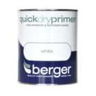 Berger Quick Dry Wood Primer – White, 750ml