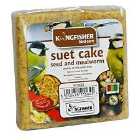 Kingfisher Suet Cake with Mealworm