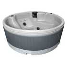 RotoSpa QuatroSpa Hot Tub - Light Grey