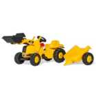 CAT Kids Tractor with Front Loader and Trailer