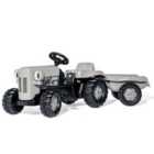 Little Grey Fergie Kid's Ride-On Tractor and Trailer