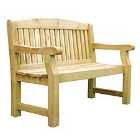 Zest Emily 2-Seater Wooden Garden Bench
