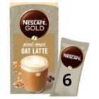 Nescafe Gold Non Dairy Oat Latte Instant Coffee 6 per pack