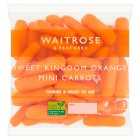 Waitrose Sweet Kingdom Mini Carrots, 340g