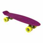 Charles Bentley 22in Purple Retro Mini Skateboard