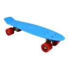 Charles Bentley 22in Blue Retro Mini Skateboard
