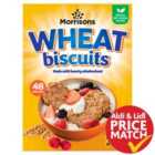 Morrisons Wheat Biscuits 48 per pack
