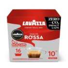 Lavazza A Modo Mio Compostable Qualita Rossa Coffee Capsules 16 per pack