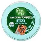 John West Cracker Toppers Tuna Mediterranean (80g) 80g