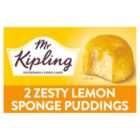 Mr Kipling Exceedingly Good Lemon Sponge Puddings 2 x 85g