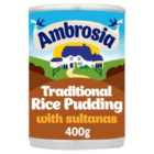 Ambrosia Traditional Rice Pudding and Sultanas with Nutmeg 400g