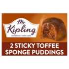 Mr Kipling Sticky Toffee Sponge Puddings 108g