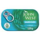 John West Sardines In Brine (120g) 120g