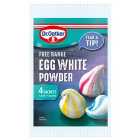 Dr. Oetker Free Range Egg White Powder Sachets 4 x 5g