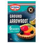 Dr. Oetker Ground Arrowroot Sachets 6 x 8g