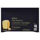Waitrose Davidstow Cornish Vintage Mature Cheddar Cheese Strength 7 Large, 550g