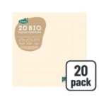 Cream Compostable Paper Napkins 20 per pack