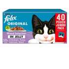 Felix Original Mixed Selection in Jelly Wet Cat Food 40 x 100g