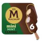 Magnum Mini Classic & Mint Ice Cream Sticks 6 x 55ml